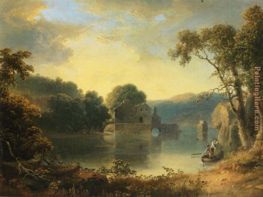 Thomas Doughty Ruins in a Landscape